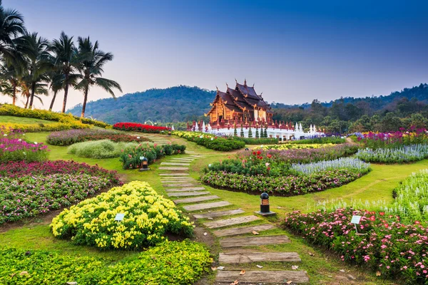 Temple Wat Ho kham luang — Stock Photo, Image