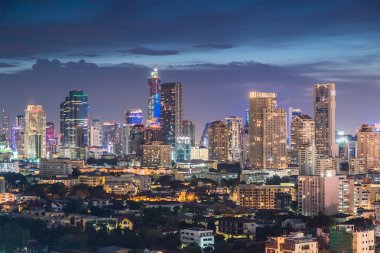 Bangkok şehir Cityscape