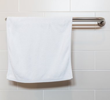 Beyaz banyo Havlu