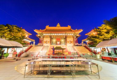 Çin Tapınağı üzerinde Çin yeni yılı