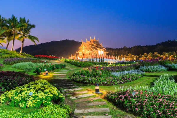 Świątynia Wat Ho kham luang — Zdjęcie stockowe