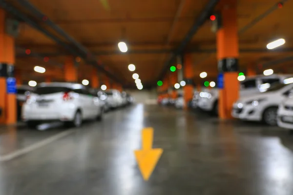 Cars in row at area — Stock Photo, Image