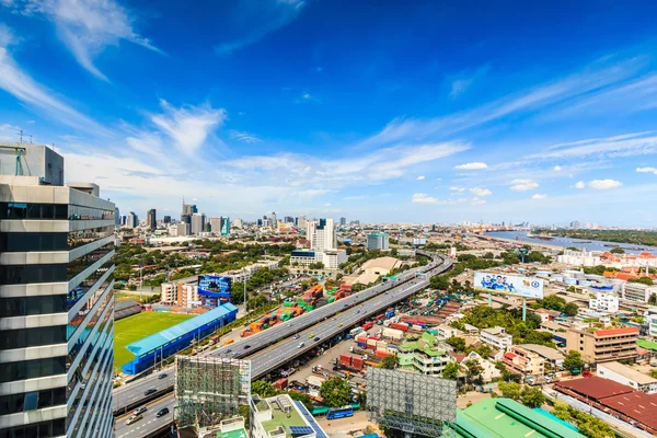 Vista de la ciudad de Bangkok — Foto de Stock