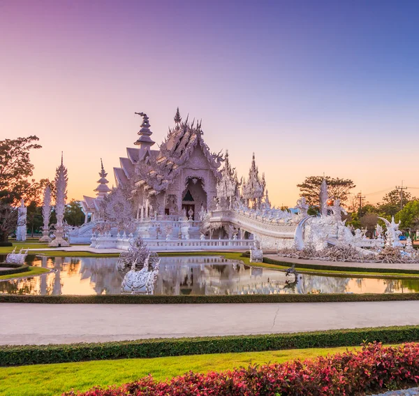 Templet Wat rong khun — Stockfoto