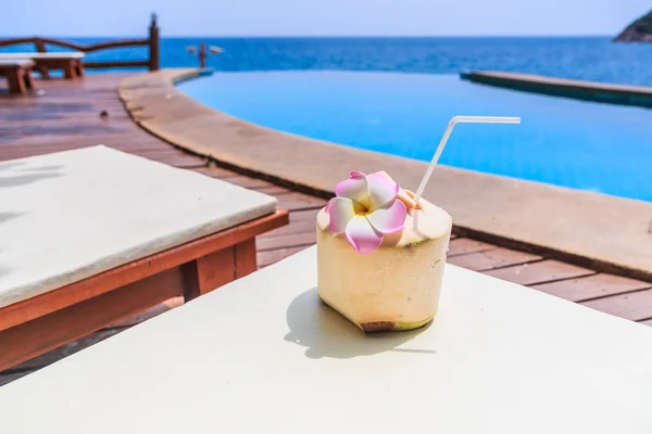 Coconut tasty drink — Stock Photo, Image