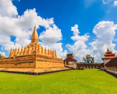 Tapınak altın Wat Thap Luang