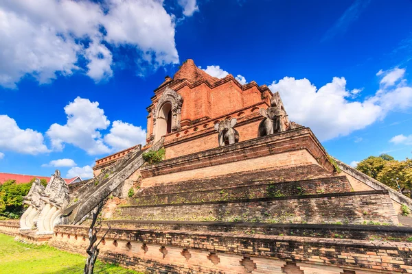 Wat chedi luang-templet i thailand — Stockfoto