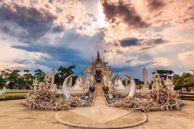 Thailand Temple - Wat Rong Khun clipart