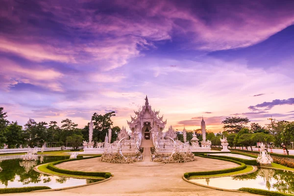 Kuil Thailand Wat Rong Khun — Stok Foto