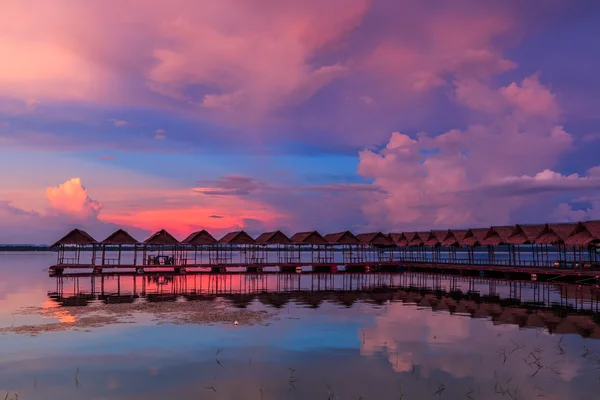 Cabañas de madera resort — Foto de Stock