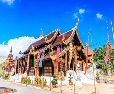 chiang eski ahşap Tapınağı