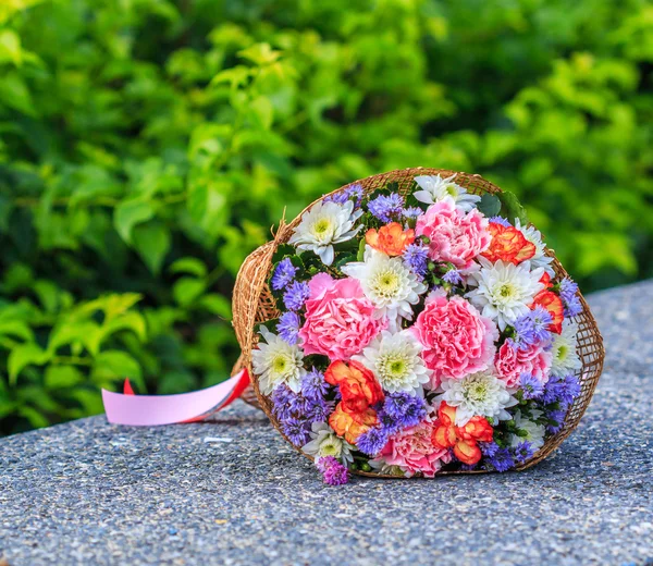 Sommar blommor bukett — Stockfoto