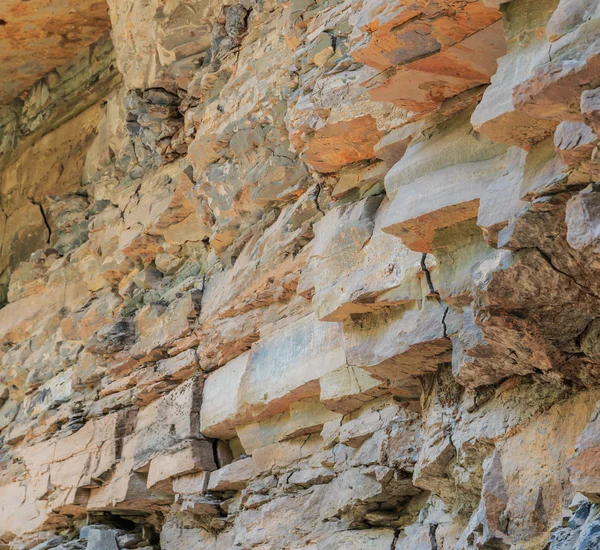 Gesteinsschichten im Pha Taem Nationalpark — Stockfoto