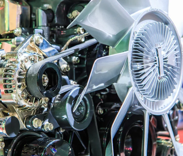 Metal Car engine — Stock Photo, Image