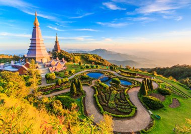 Pagoda Inthanon Milli Parkı içinde