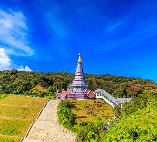 Pagode im Inthanon Nationalpark — Stockfoto