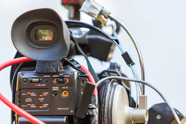 Equipamento de câmara de vídeo — Fotografia de Stock