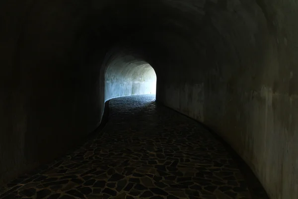 Stone Walkway tunnel — Stock Photo, Image