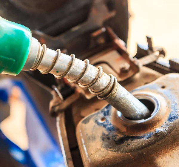 Car fuel nozzle — Stock Photo, Image