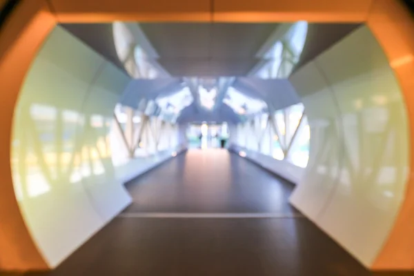 Túnel Blur no corredor vazio — Fotografia de Stock