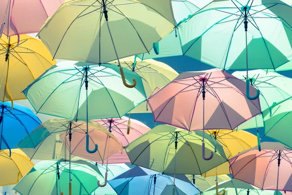 Parapluies décorations de vacances — Photo