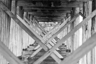 U olmak ahşap köprü