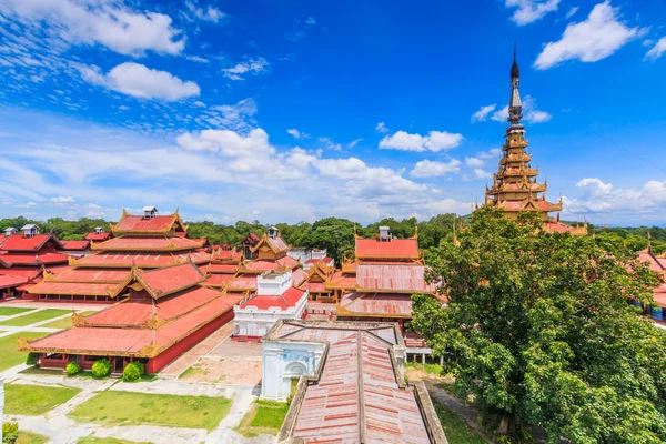 Mandalay Mandalay sarayda — Stok fotoğraf