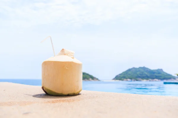 Boisson à l'eau de coco — Photo