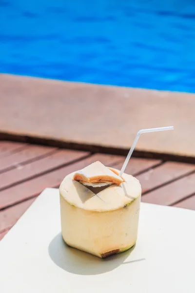 Coconut water drink — Stock Photo, Image