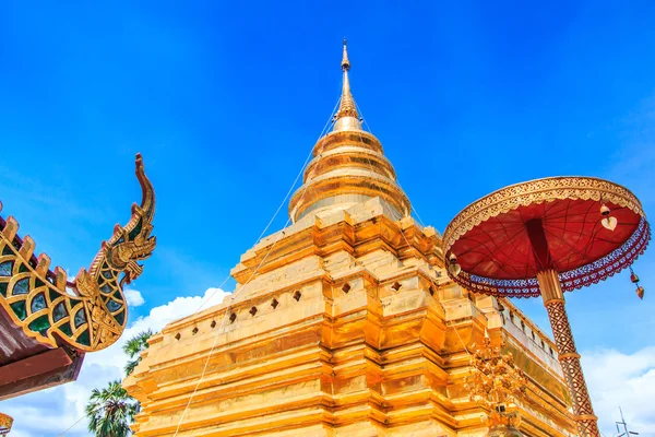 Wat Phra Sri Chomtong tempel — Stockfoto