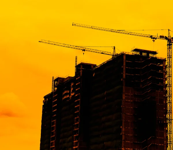Construction site crane — Stock Photo, Image