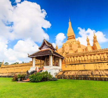 Tapınak altın Wat Thap Luang