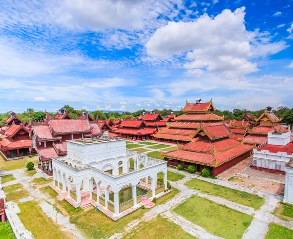 Mandalay Paleis at Mandalay stad — Stockfoto