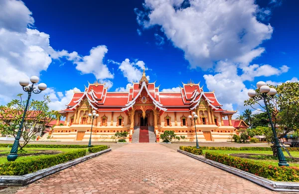 Świątynia Vientiane w Laosie — Zdjęcie stockowe