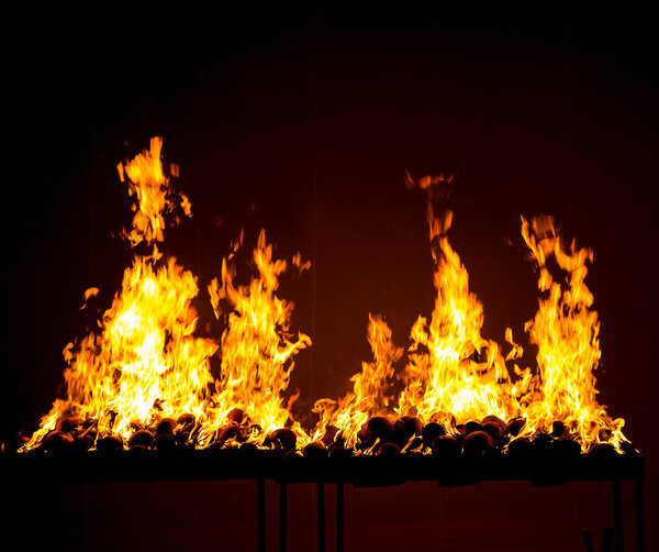 пылающий пламень
