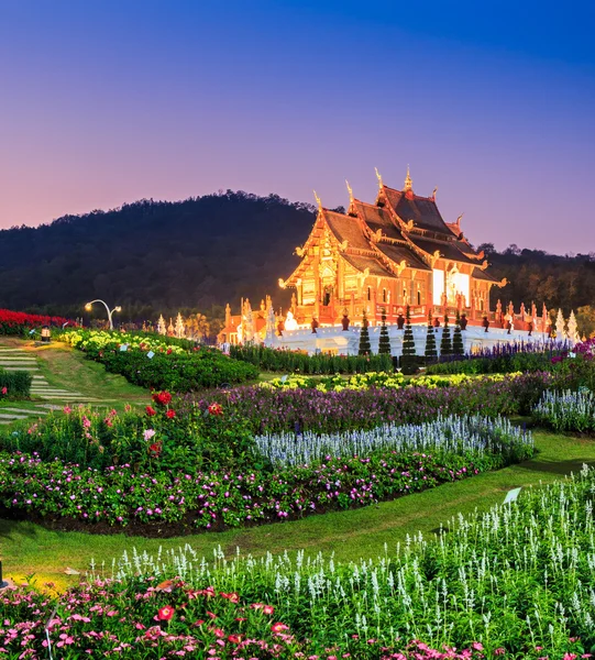 Chrám Wat Ho kham luang — Stock fotografie