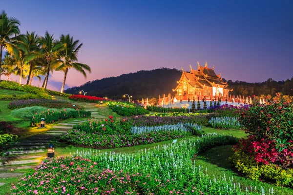 Temple Wat Ho kham luang — Stock Photo, Image