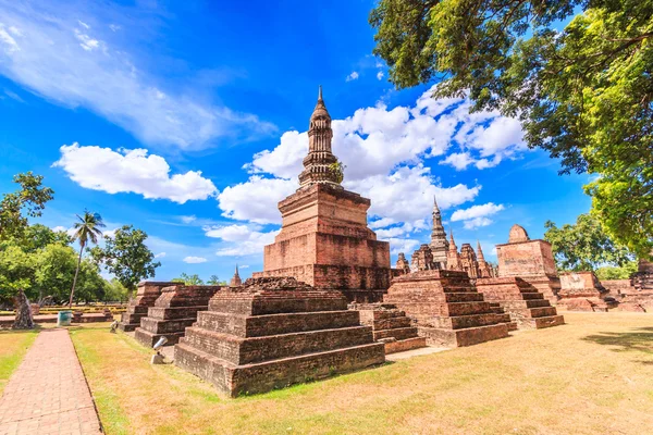 Gamla stan i Sukhothai historiska park — Stockfoto