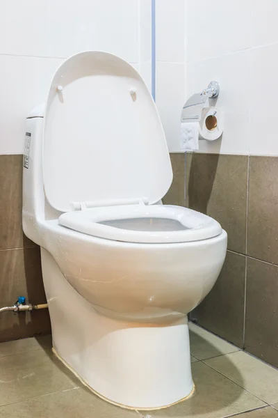 Toilet bowl in bathroom — Stock Photo, Image