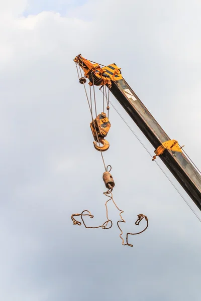 Construction site Crane — Stock Photo, Image