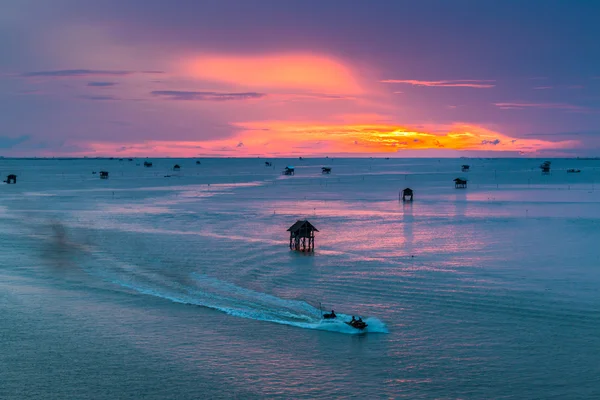 Tailandia atardecer paisaje — Foto de Stock