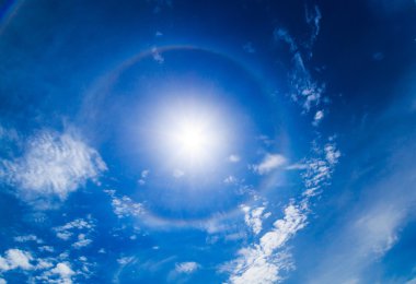 Corona güneş Halo