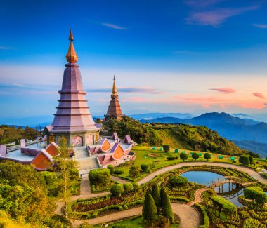 Pagoda Inthanon Milli Parkı içinde