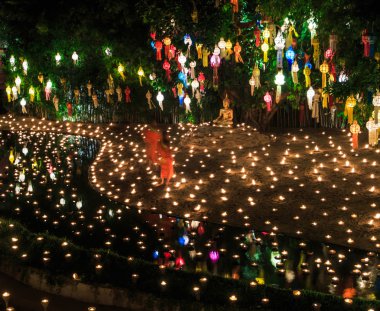 Chiangmai Loy Krathong Festivali.