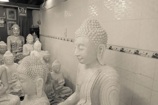 Estatuas de mármol de Buda — Foto de Stock