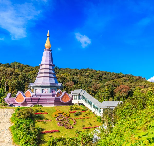 Pagoda nel parco nazionale dell'Inthanon — Foto Stock