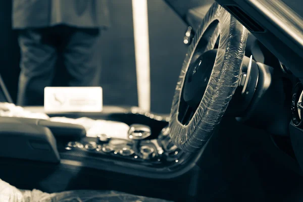 Volante del automóvil — Foto de Stock