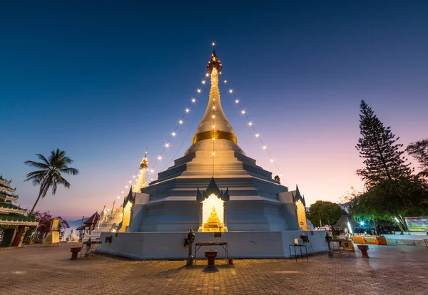 Tempel Wat Phra dat Doi Kong Mu. — Stockfoto