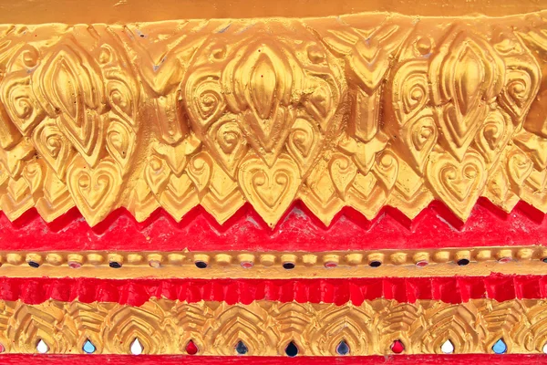 Тайское украшение храма — стоковое фото