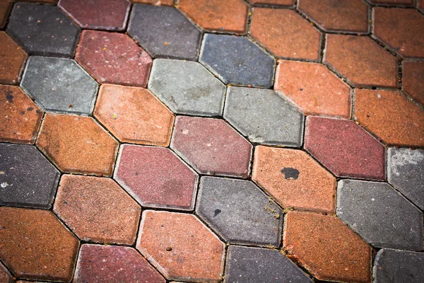 Brick flooring background — Stock Photo, Image